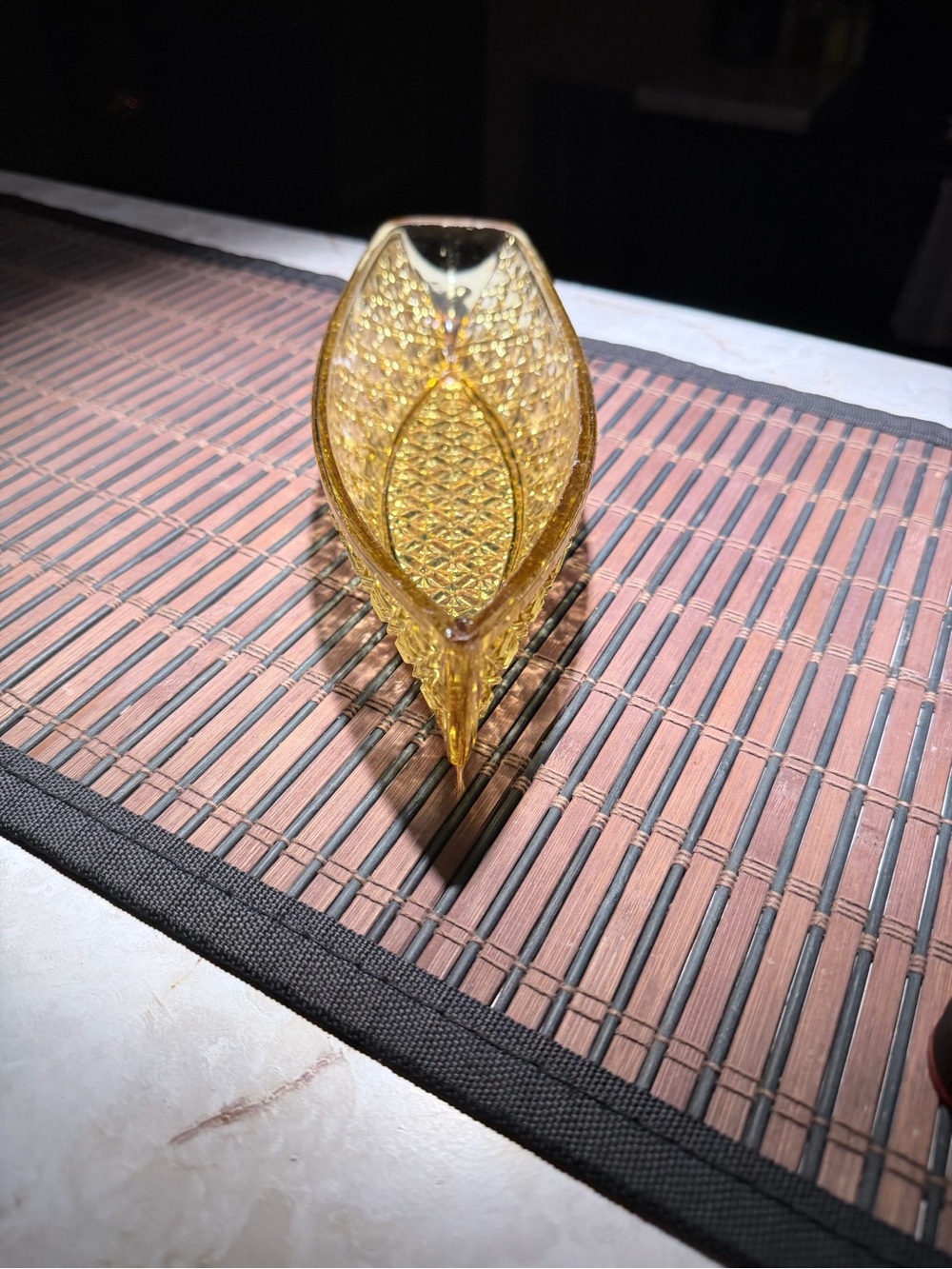 Gold Leaf-Textured Women's Ring
